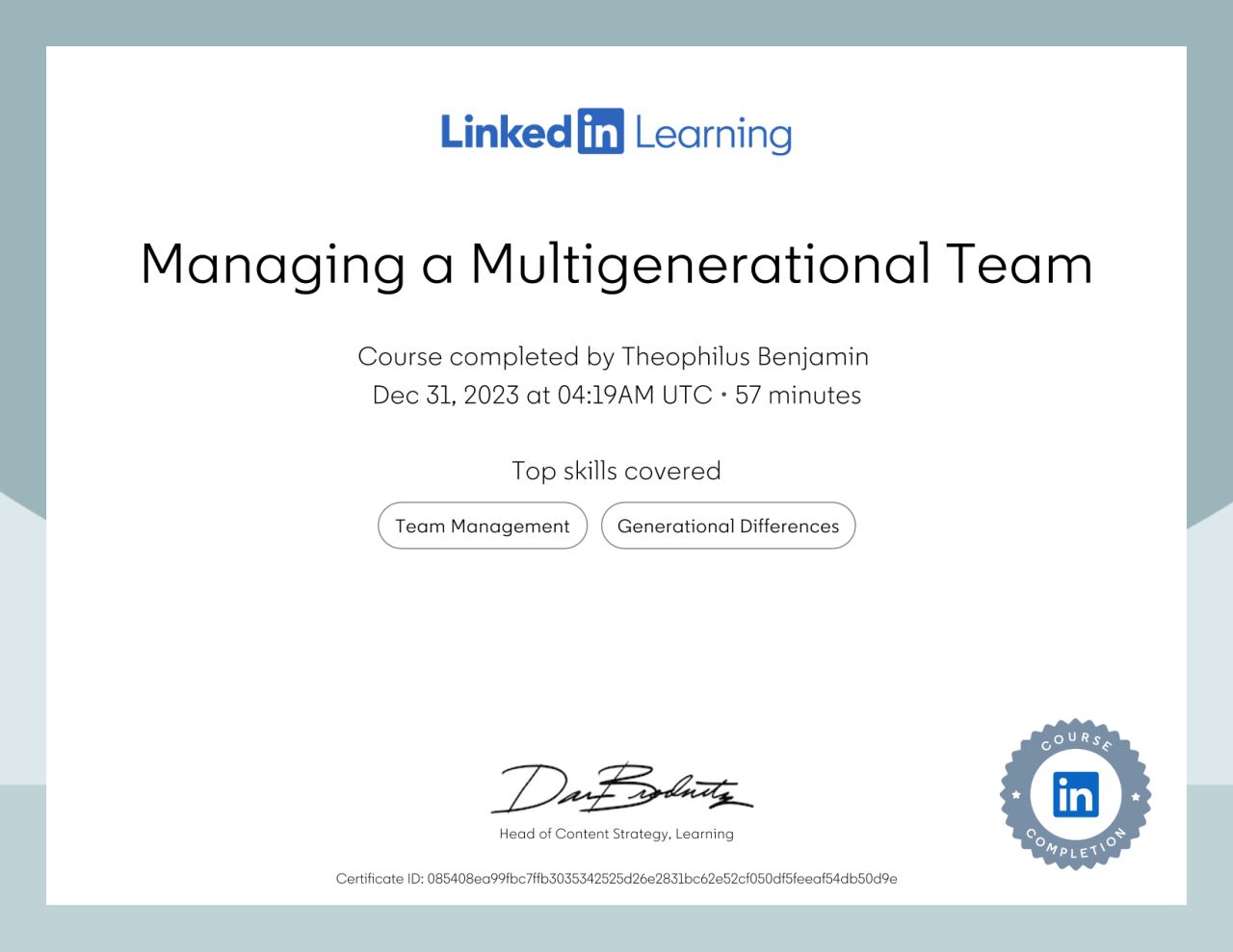 Managing a Multigenerational Team